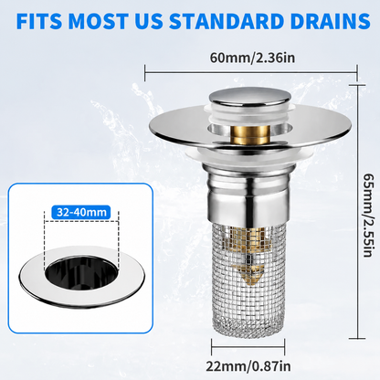 Upgrade to the Universal Pop-Up Sink Stopper