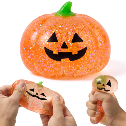 Halloween Glitter Dumpling Squishy Stress Relief Toy